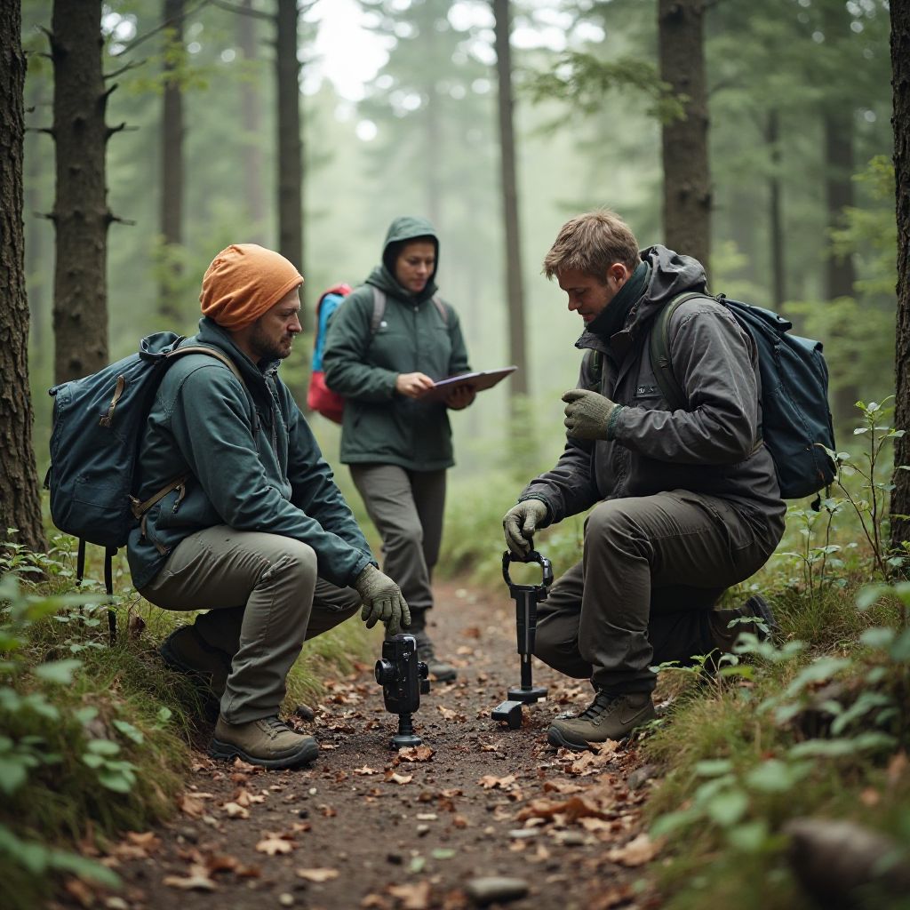 InwovenZboza founding team in Carpathian Mountains